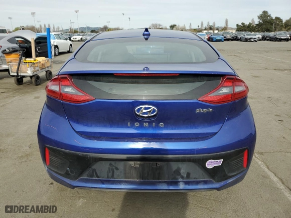 2019 Hyundai Ioniq Plug-In Hybrid with VIN KMHC65LD2KU125628, listed as a Copart auction lot 47267185 with NaN miles and Salvage Title. Bid and sale history available at carsss.com. Image 6.