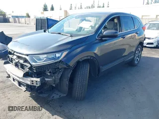 2018 Honda CR-V EX with VIN 7FARW1H53JE003428, listed as a IAAI auction lot 41637119 with 81,984 mi miles. Bid and sale history available at carsss.com. Image 2.