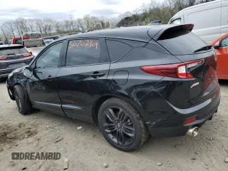 2021 Acura RDX w/A-Spec Package with VIN 5J8TC2H6XML000988, listed as a Copart auction lot 50702304 with 33,056 mi miles. Bid and sale history available at carsss.com. Image 2.