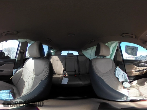 2019 Hyundai Santa Fe SEL with VIN 5NMS33AD0KH078624, listed as a IAAI auction lot 41747977 with 98,507 mi miles. Bid and sale history available at carsss.com. Image 18.