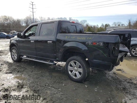 2018 Ford F-150 XL with VIN 1FTEW1EG6JFE44000, listed as a Copart auction lot 44546385 with 119,387 mi miles and Salvage Title. Bid and sale history available at carsss.com. Image 2.