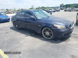 2005 BMW 5 Series 530i with VIN WBANA73595CR59676, listed as a IAAI auction lot 42040956 with 215,297 mi miles and . Bid and sale history available at DreamBid. Image 1.
