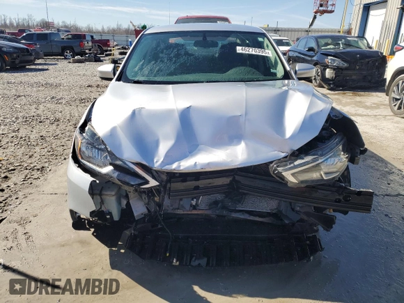 2016 Nissan Sentra SV with VIN 3N1AB7AP5GY247617, listed as a Copart auction lot 46270395 with 233,523 mi miles and Salvage Title. Bid and sale history available at DreamBid. Image 5.