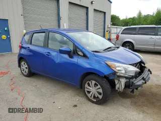 2017 Nissan Note SV with VIN 3N1CE2CP9HL365362, listed as a Copart auction lot 54353235 with Not provided miles and Salvage title. Bid and sale history available at DreamBid. Image 4.