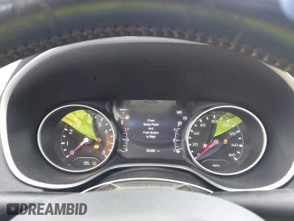 2019 Jeep Compass Latitude with VIN 3C4NJDBB7KT629155, listed as a IAAI auction lot 41812711 with 35,369 mi miles and . Bid and sale history available at DreamBid. Image 7.