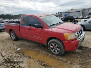 2011 Nissan Titan SE with VIN 1N6BA0CH7BN314562, listed as a Copart auction lot 45399375 with 171,806 mi miles and Salvage Title. Bid and sale history available at carsss.com. Image 4.