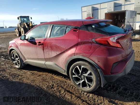 2018 Toyota C-HR XLE with VIN NMTKHMBX5JR058895, listed as a Copart auction lot 46149225 with 62,802 mi miles and Salvage Title. Bid and sale history available at DreamBid. Image 2.