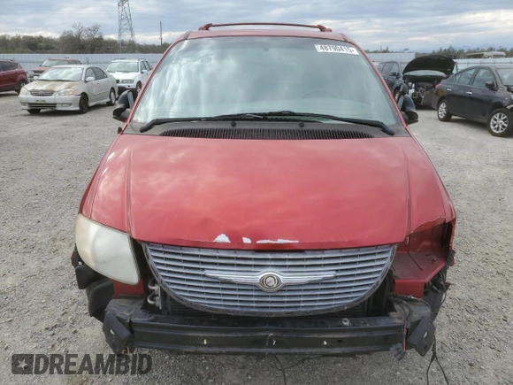 2001 Chrysler Town & Country Limited with VIN 2C8GP64L11R146074, listed as a Copart auction lot 48790415 with 137,999 mi miles and Salvage Title. Bid and sale history available at carsss.com. Image 5.