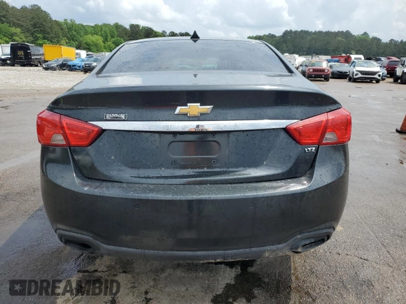 2014 Chevrolet Impala LTZ with VIN 2G1155S33E9268718, listed as a Copart auction lot 53627445 with 189,457 mi miles and Salvage Title. Bid and sale history available at DreamBid. Image 6.
