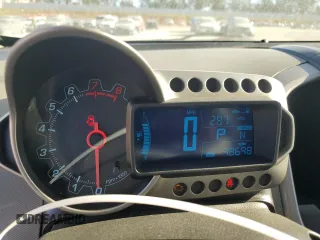 2013 Chevrolet Sonic LT with VIN 1G1JC6SB2D4246567, listed as a Copart auction lot 76625054 with 98,698 mi miles and Salvage Title. Bid and sale history available at carsss.com. Image 9.