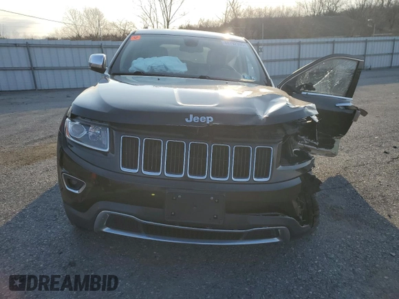 2015 Jeep Grand Cherokee Limited with VIN 1C4RJFBG1FC124481, listed as a Copart auction lot 48792395 with 131,114 mi miles and Salvage Title. Bid and sale history available at carsss.com. Image 5.