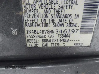 2022 Nissan Altima 2.5 S with VIN 1N4BL4BV8NN346197, listed as a IAAI auction lot 41629119 with 76,726 mi miles. Bid and sale history available at carsss.com. Image 9.