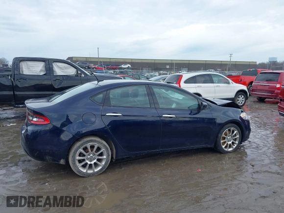 2015 Dodge Dart Limited with VIN 1C3CDFCB5FD142397, listed as a IAAI auction lot 41469465 with 115,195 mi miles. Bid and sale history available at carsss.com. Image 13.