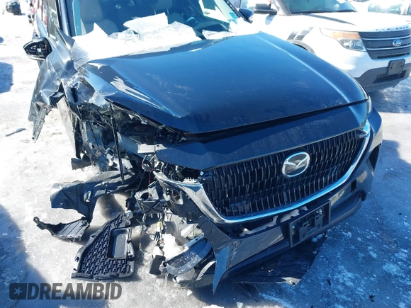 2024 Mazda CX-90 Preferred Plus with VIN JM3KKCHD7R1166459, listed as a IAAI auction lot 41621442 with 5,742 mi miles and . Bid and sale history available at DreamBid. Image 6.