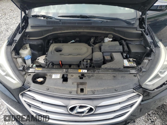 2017 Hyundai Santa Fe 2.4L with VIN 5NMZU3LB7HH052263, listed as a Copart auction lot 57065895 with 117,488 mi miles and Salvage title. Bid and sale history available at DreamBid. Image 11.