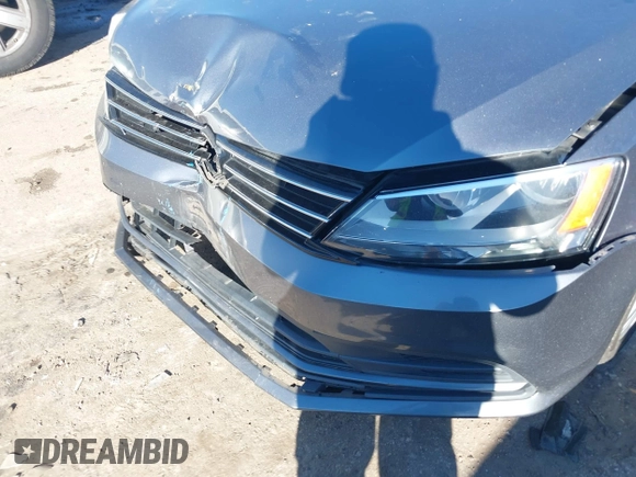 2015 Volkswagen Jetta S with VIN 3VW1K7AJ3FM230617, listed as a IAAI auction lot 41414621 with 91,888 mi miles and . Bid and sale history available at DreamBid. Image 6.