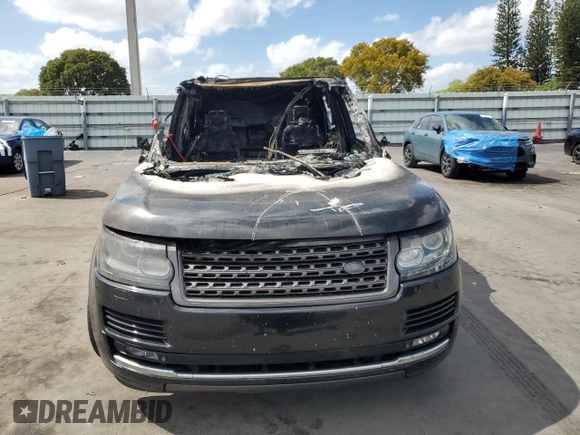 2015 Land Rover Range Rover Autobiography с VIN SALGV3TFXFA203717, выставлен на аукционе Copart как лот 45973135 с пробегом Не указан миль и На запчасти • Non repairable. История ставок и продаж доступна на DreamBid. Изображение 5.