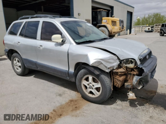2004 Hyundai Santa Fe GLS with VIN KM8SC13D64U606532, listed as a Copart auction lot 51547445 with 243,144 mi miles and Salvage Title. Bid and sale history available at carsss.com. Image 4.