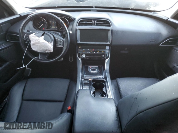 2019 Jaguar XE 25t with VIN SAJAR4FX2KCP48452, listed as a Copart auction lot 77409984 with 62,204 mi miles and Salvage Title. Bid and sale history available at carsss.com. Image 8.