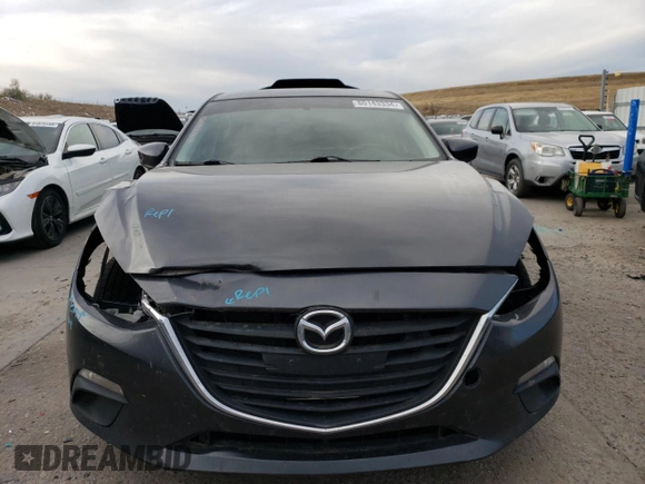 2014 Mazda 3 i Grand Touring with VIN JM1BM1M7XE1111263, listed as a Copart auction lot 80143334 with 167,635 mi miles and Salvage Title. Bid and sale history available at DreamBid. Image 5.
