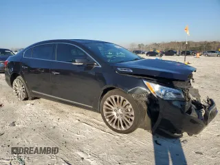 2015 Buick LaCrosse Premium II with VIN 1G4GF5G39FF144853, listed as a Copart auction lot 46542055 with 80,938 mi miles and Salvage Title. Bid and sale history available at DreamBid. Image 4.