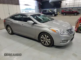 2012 Hyundai Azera with VIN KMHFG4JG0CA187081, listed as a Copart auction lot 73174844 with 137,080 mi miles and Salvage Title. Bid and sale history available at carsss.com. Image 4.