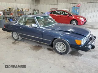 1983 Mercedes-Benz 380 with VIN WDBBA45A0DB019574, listed as a Copart auction lot 73357504 with 56,150 mi miles and Clean Title. Bid and sale history available at carsss.com. Image 4.