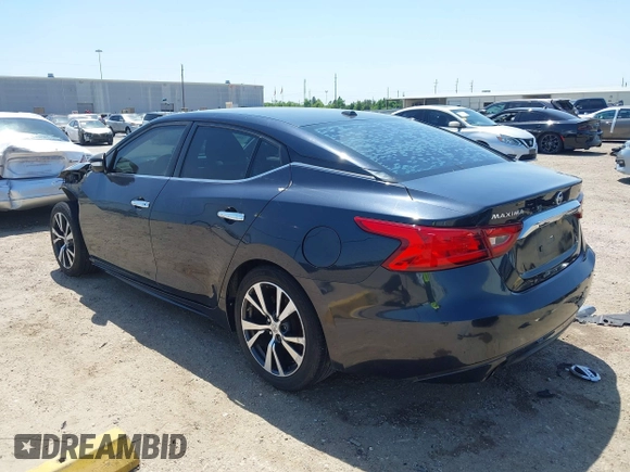 2017 Nissan Maxima SR with VIN 1N4AA6AP1HC370907, listed as a IAAI auction lot 42000689 with 160,367 mi miles and . Bid and sale history available at DreamBid. Image 3.