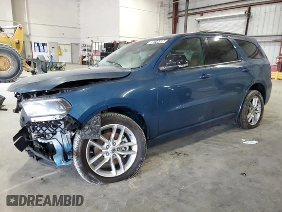 2024 Dodge Durango GT Plus с VIN 1C4RDHDG4RC237507, выставлен на аукционе Copart как лот 86144994 с пробегом Не указан миль и На запчасти • Non repairable. История ставок и продаж доступна на DreamBid. Изображение 1.