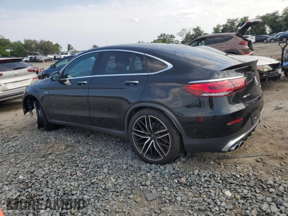 2021 Mercedes-Benz GLC with VIN W1N0J6EB3MF920792, listed as a Copart auction lot 62026084 with 32,971 mi miles and Salvage Title. Bid and sale history available at carsss.com. Image 2.