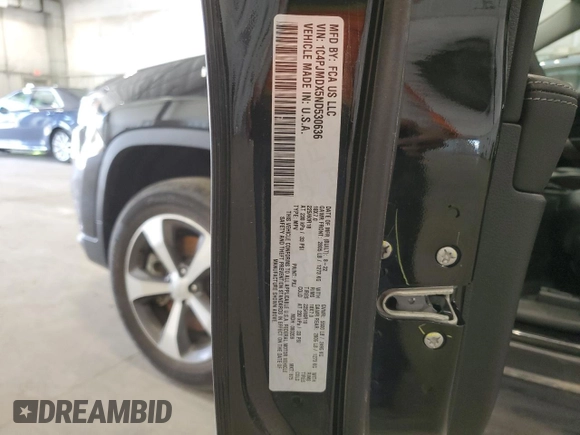 2022 Jeep Cherokee Limited with VIN 1C4PJMDX5ND530636, listed as a Copart auction lot 78682304 with 15,050 mi miles and Salvage Title. Bid and sale history available at DreamBid. Image 13.