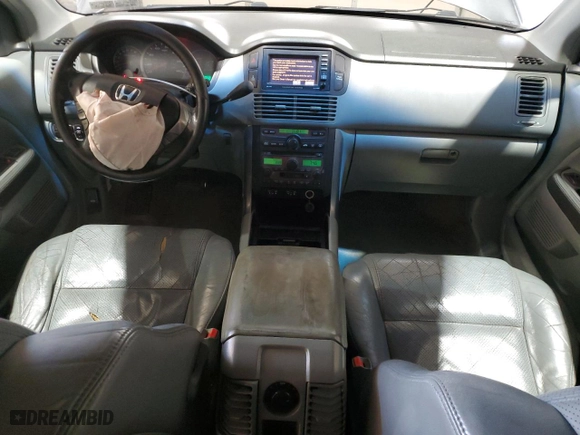 2005 Honda Pilot EX-L with NAVI with VIN 2HKYF18775H548533, listed as a Copart auction lot 48636845 with 267,889 mi miles and Salvage Title. Bid and sale history available at carsss.com. Image 8.
