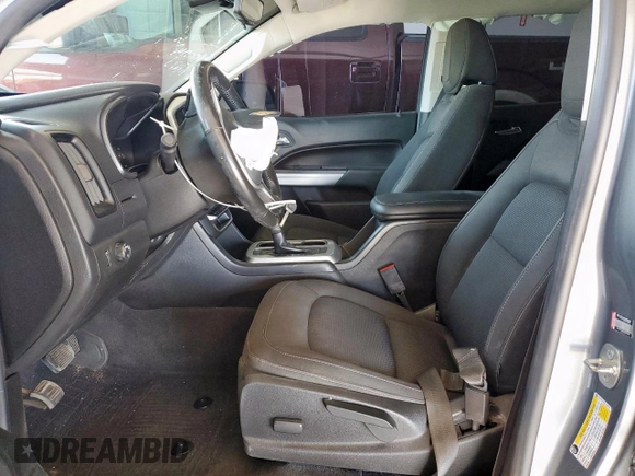 2020 Chevrolet Colorado 2WD LT with VIN 1GCGSCEN0L1110706, listed as a Copart auction lot 62019685 with 57,851 mi miles and Salvage title. Bid and sale history available at DreamBid. Image 7.