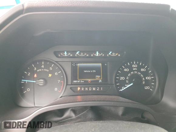 2020 Ford F-150 XL with VIN 1FTMF1CB6LKD83227, listed as a Copart auction lot 46553425 with 68,187 mi miles and Salvage Title. Bid and sale history available at carsss.com. Image 9.
