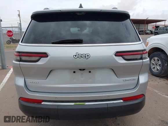 2024 Jeep Grand Cherokee Limited with VIN 1C4RJKBG3R8536286, listed as a IAAI auction lot 42578700 with 43,126 mi miles and . Bid and sale history available at DreamBid. Image 16.