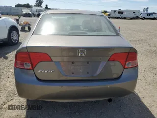 2008 Honda Civic LX with VIN 2HGFA16518H318976, listed as a Copart auction lot 55897095 with 183,864 mi miles and Salvage Title. Bid and sale history available at DreamBid. Image 6.