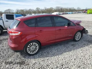 2017 Ford C-Max SE with VIN 1FADP5AU2HL117185, listed as a Copart auction lot 50400125 with 90,133 mi miles and Salvage Title. Bid and sale history available at carsss.com. Image 3.