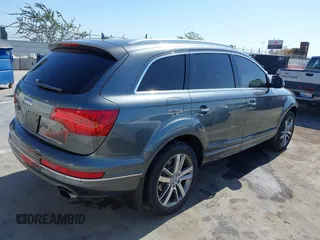 2013 Audi Q7 Premium Plus with VIN WA1LGAFE5DD004376, listed as a IAAI auction lot 42663510 with 136,891 mi miles and . Bid and sale history available at DreamBid. Image 4.