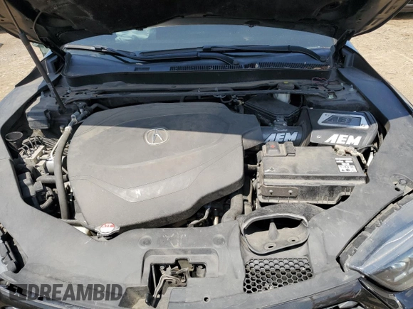 2019 Acura TLX w/A-Spec Pkg with VIN 19UUB3F64KA006472, listed as a Copart auction lot 53916265 with Not provided miles and Salvage title. Bid and sale history available at DreamBid. Image 11.