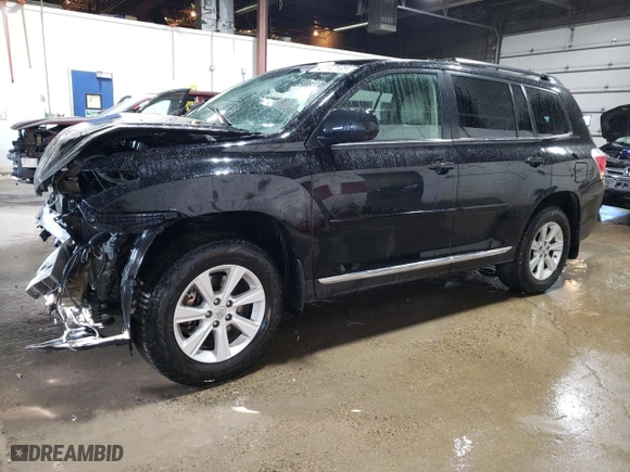 2012 Toyota Highlander with VIN 5TDBK3EH6CS109907, listed as a Copart auction lot 43142105 with 176,321 mi miles and Salvage Title. Bid and sale history available at carsss.com. Image 1.