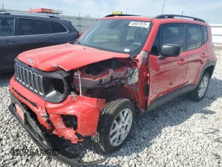 2023 Jeep Renegade Latitude z VIN ZACNJDB19PPP58114, wystawiony jako Copart lot #48057975 z przebiegiem 5 269 mil mil oraz Szkoda całkowita • Salvage title. Historia ofert i sprzedaży dostępna na DreamBid. Obrazek 1.