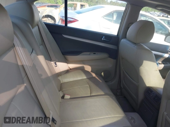 2008 Infiniti G35 Journey with VIN JNKBV61E68M218986, listed as a IAAI auction lot 42207390 with 207,526 mi miles and . Bid and sale history available at DreamBid. Image 8.