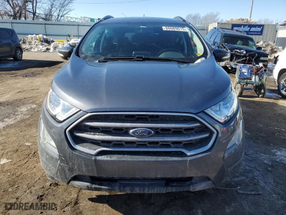 2020 Ford EcoSport SE with VIN MAJ3S2GE0LC361371, listed as a Copart auction lot 88689015 with 65,261 mi miles and Salvage Title. Bid and sale history available at carsss.com. Image 5.
