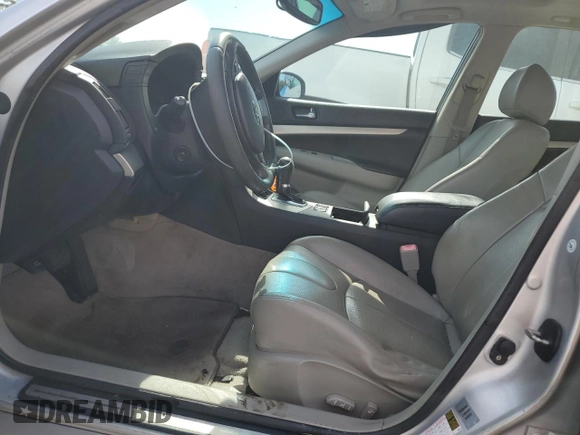 2008 Infiniti G35 Journey with VIN JNKBV61E68M217269, listed as a Copart auction lot 55073805 with 206,684 mi miles and Salvage Title. Bid and sale history available at DreamBid. Image 7.