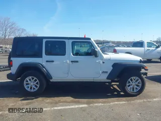 2023 Jeep Wrangler Sport S with VIN 1C4HJXDN4PW702277, listed as a IAAI auction lot 41835864 with 27,768 mi miles and . Bid and sale history available at DreamBid. Image 13.