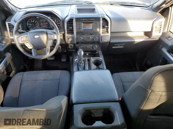 2016 Ford F-150 XL with VIN 1FTEX1CF3GKD97614, listed as a Copart auction lot 80098174 with 33,837 mi miles and Salvage Title. Bid and sale history available at carsss.com. Image 8.