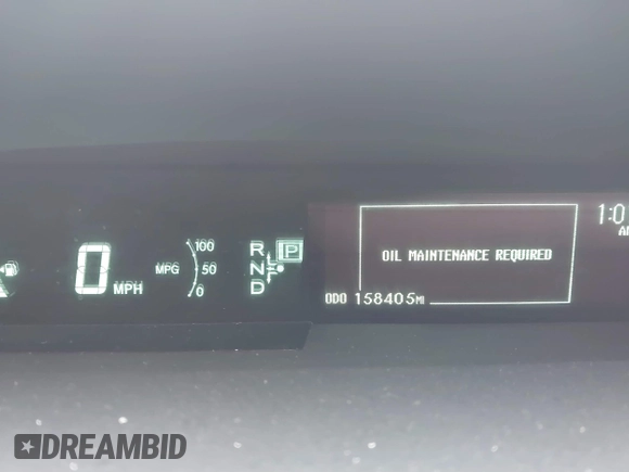 2011 Toyota Prius I with VIN JTDKN3DU5B0315694, listed as a IAAI auction lot 41891204 with 158,405 mi miles. Bid and sale history available at carsss.com. Image 7.
