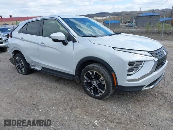 2022 Mitsubishi Eclipse Cross SE with VIN JA4ATWAA8NZ003912, listed as a IAAI auction lot 41993773 with 64,311 mi miles and . Bid and sale history available at DreamBid. Image 1.