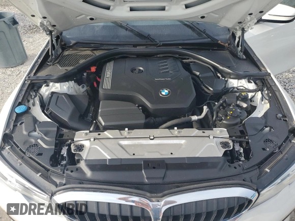 2021 BMW 3 Series 330i with VIN 3MW5R1J08M8C17949, listed as a Copart auction lot 61241105 with 48,593 mi miles and Clean title. Bid and sale history available at DreamBid. Image 11.