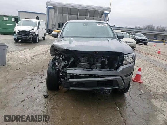 2022 Nissan Frontier S with VIN 1N6ED1EK0NN690236, listed as a Copart auction lot 44001225 with 44,829 mi miles and Salvage title. Bid and sale history available at DreamBid. Image 14.